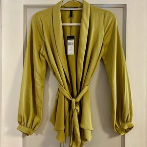 BCBG Wrap Blouse